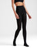 Ambra Bamboo Plain Tights Black Medium
