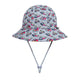 Bedhead Hats Toddler Bucket Hat Emergency Vehicle Print Sun Protection for Boys 1 to 2 Years 50cm
