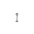Rossan Labret Stainless Steel Jewelled Micro 1.2MM