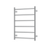 Ania Morgan Rund 6 Bar Heated Towel Rail in Chrome 800MM x 600MM