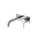 Ania Round Wall Basin Mixer with Spout