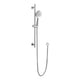 Ania Round Shower On Rail Chrome