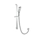 Ania Oval Shower On Rail with Hand Shower Set