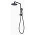 Ania Multifunction Hand Shower with Overhead Rain Shower Half Rail
