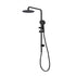Ania Multifunction Sliding Shower Rail Set with Overhead Rain Shower