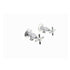 Ania Cross Handle Washing Machine Set Chrome
