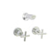 Ania Cross Handle Shower Set