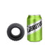 BRUTUS Tractor - Liquid Silicone Cock Ring - XL - Black