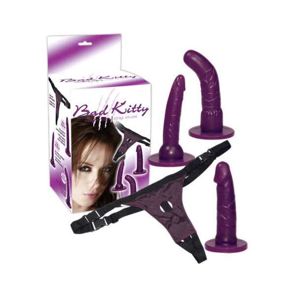 Bad Kitty White box Strap-on purple