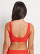 Kayser Be You Mesh Scoop Crop  - Flame