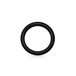Rossan Ear Hinged Ring Black 10mm
