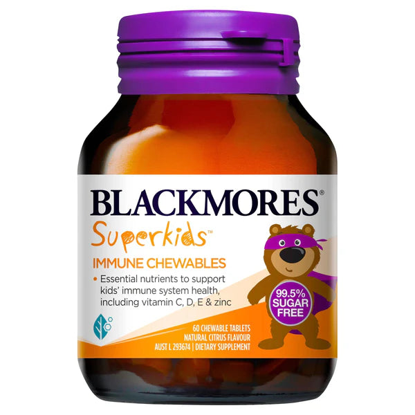 Blackmores Superkids Immune Chewable 60 Tabs