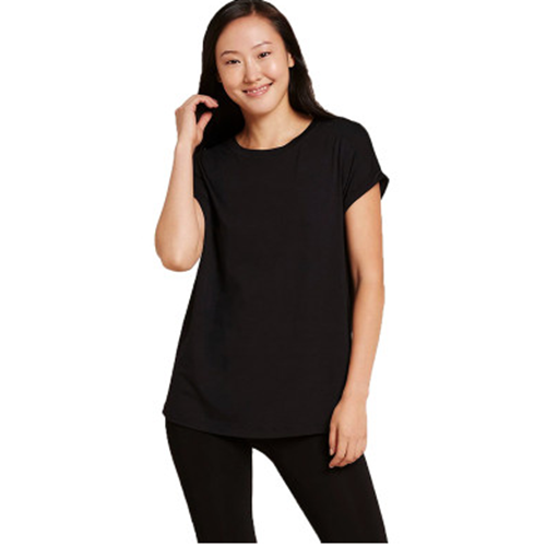 Boody Downtime Lounge Top Black Medium