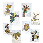 Bug Art Kooks Hardcover Lined Notebook A5