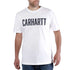 Carhartt Maddock Hammer S/S T-Shirt White