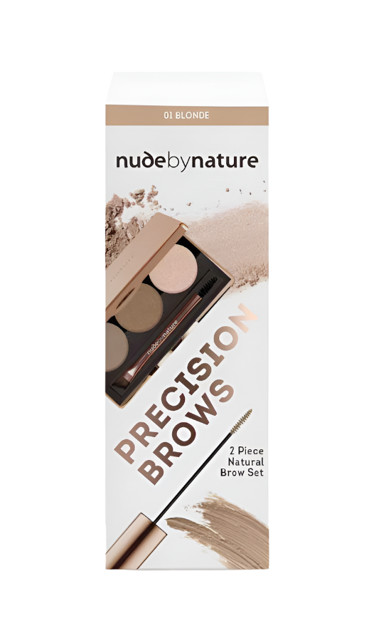 Nude By Nature Precision Brows Blonde Kit