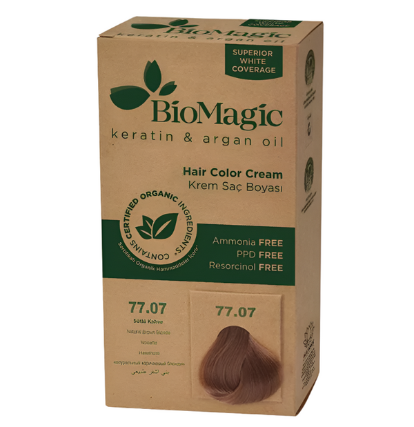 Biomagic Hair Color 77.07 Brown Blonde