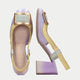 Hispanitas Australia CHV232668 Lavender Mint And Pale Yellow Slingback