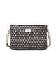 Serenade Leather Dylan Vegan Crossbody Bag CP17 1010 Black
