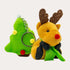 Moon and Back Plush Key Rings