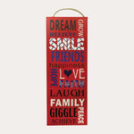 Moon and Back Saying Plaque