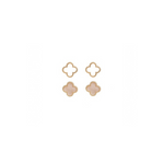 Adnohr Sensation Mother Of Pearl Clover Stud Set Gp 16038