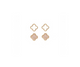 Studex Sensation C2 Clover Stud Earring Gold Plated