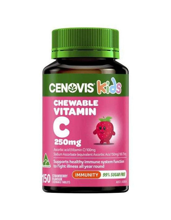 Cenovis Kids Vitamin C 250mg Berry Chew Tabs 150