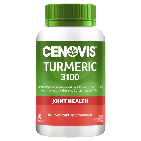 Cenovis Joint Health Turmeric 3100 80 Capsules