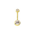 Rossan Bj1007G 24Ct Gold Body Banana