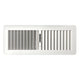 Deflecto D204 Polycarbonate Floor Vent White 300 X 100mm