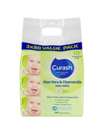 Curash Wipes Soothing Bulk 3Pk