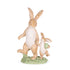 Holly And Ivy Rustic Etched Bunnies Wandering