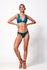 Duskii Oceane Deep V Bottom Teal & Leopard Teal