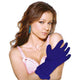 One touch 6 function massage glove purple