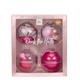 Designer Brands Deck The Halls Celebration Baubles 4 pack