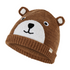 Dozer Baby Boys Baloo Bear Beanie Brown Large