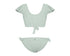 Duskii Aya Spearmint Frill Bikini