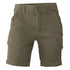 Eleven Workwear Fusion Knit Cargo Work Short Dirty Olive