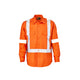 Eleven Shirt LS Cool RS w 3M X Back Orange