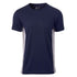 Eleven Workwear Aerochill S/S T-Shirt Navy/Silver