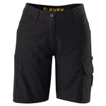 Eleven Workwear Women’S Ripstop Work Short Black