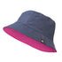 Eleven Workwear Reversable Navy/Pink Bucket Hat OS