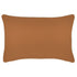 Escape to Paradise Cushion Cover With Piping Solid Rust 35CM x 50CM