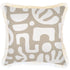 Escape to Paradise Cushion Cover Coastal Fringe Sand Beige 45CM X 45CM