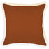 Escape to Paradise Cushion Cover Coastal Fringe Solid Terracotta 45CM X 45CM