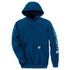 Carhartt Midweight Sleeve Logo Hooded Sweatshirt K288 Bold Blue Heather
