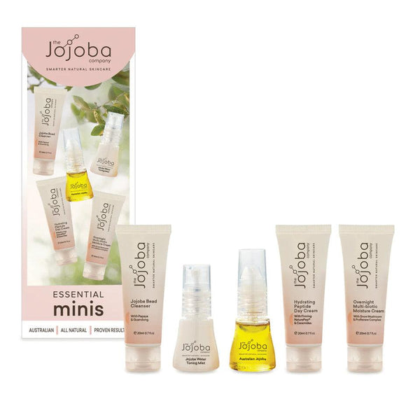 The Jojoba Company Travel Essentials Skincare Mini Set