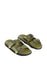 Elk Spenne Leather T Bar Sandal in Olive