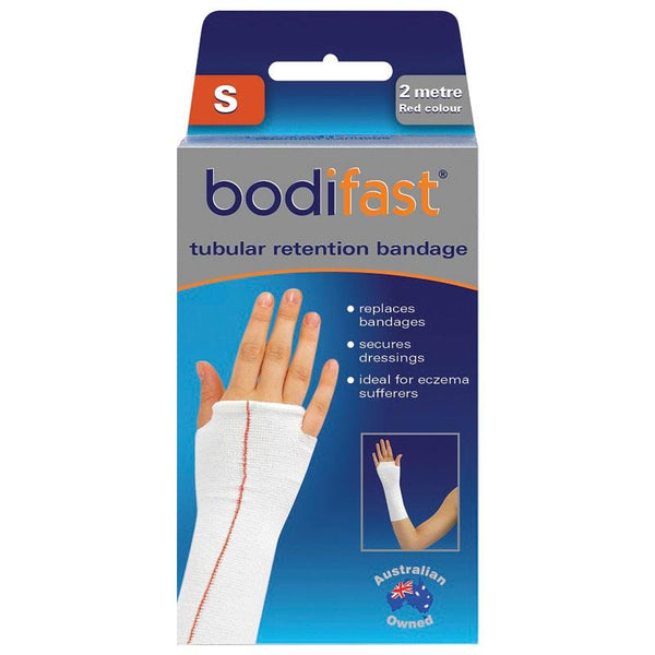 Bodifast Tubular Bandage Red Small 3.5cmx2m